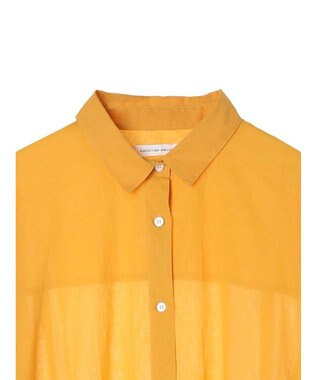 AMERICAN HOLIC 接触冷感＋速乾　強撚シアーボイルＢＩＧシャツ Orange