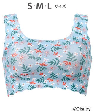 WACOAL ノンワイヤーブラ [GOCOCi][ワコール] Disneyコレクション 伸びのよい素材を使用 立体的なバストシルエット ゴコチ ハーフトップ ブラトップ レディース CGG537 /ワコール
