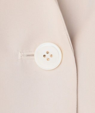 組曲 【先行予約】スムースクロス 6分袖ジャケット アイボリー系