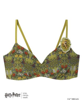une nana cool 【ハリー・ポッターコラボ】364 シンプル ノンワイヤーブラ イエロー