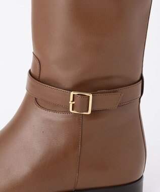 23区 【CLASSY.1月号掲載】ジョッキーベルト ブーツ ダークブラウン系