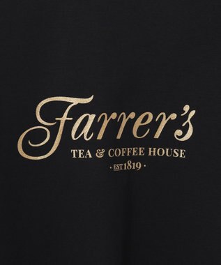 自由区 L 【洗える】グラフィックロゴ Tシャツ ブラック×ゴールド