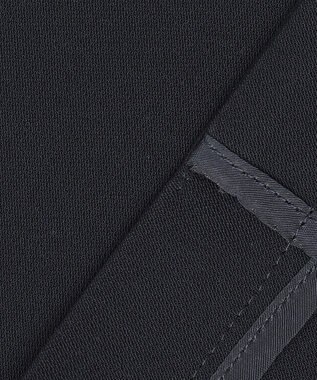 #Newans 【セレモニーにも】＜亀恭子さんコラボ＞コクーンフォルムノーカラージャケット ネイビー系