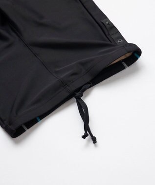 OP／FILA タンキニフィットネス水着 ブラック×ターコイズ