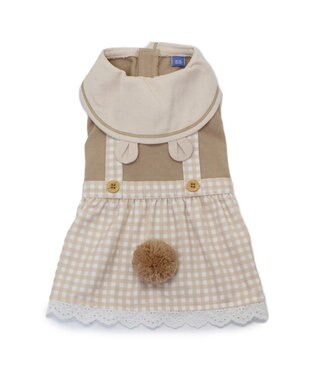 PET PARADISE ペットパラダイス くまちゃん ワンピース 小型犬 ベージュ