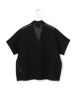 ICB 【30th ANNIVERSARY】シアーライトリュクス ニットジャケット ブラック