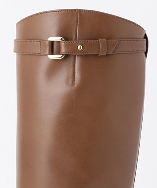 23区 【CLASSY.1月号掲載】ジョッキーベルト ブーツ ダークブラウン系