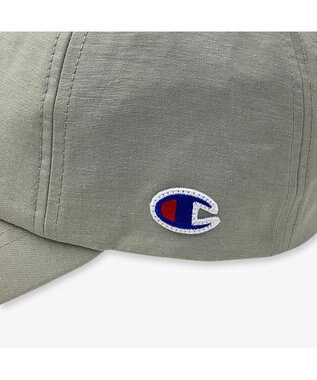林八百吉商店 Champion バックサテンロゴハイキャップ カーキ