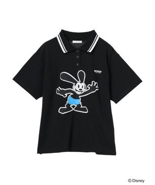 Green Parks オズワルド／ラインポロシャツ Black