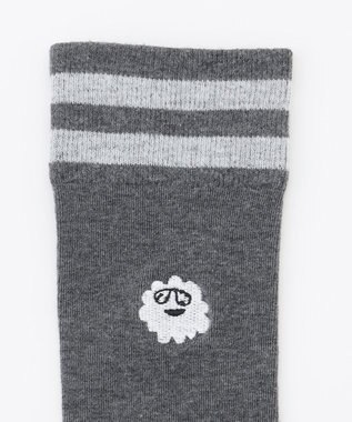 PW CIRCULUS 【虫よけ加工】【WOMEN】P-MOF ソックス ニーハイ丈 ゴルフウェア レディース グレー系