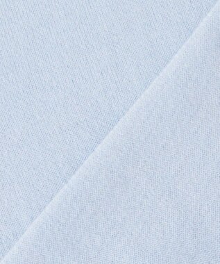 BEIGE， 【WEB限定・洗える】ALSACE / パール釦タートルネックウールニット Sax