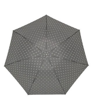 MOONBAT 【大きめ60cm】POLO RALPH LAUREN メンズ 折りたたみ傘 ジャガード 60cm ダークグレー
