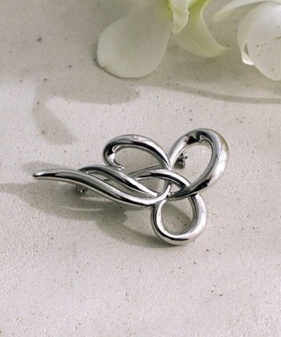 Tiaclasse ツイストブローチ シルバー