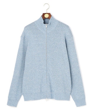 J.PRESS MEN 【KING SIZE】ギマコットンフルジップ カーディガン