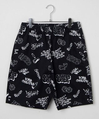 WEGO 【ウエストゴム/手洗い可】パターンイージーショーツ 柄2