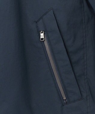 JOSEPH ABBOUD 【キングサイズ・ポケッタブル/ハイパワーストレッチ/Eco 撥水】アクティブレジャー ショート ブルゾン ダルブルー系