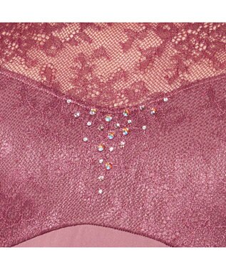 Chacott ハイネックレオタード アンティックローズ