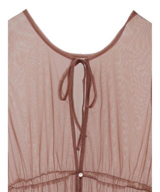 CRAFT STANDARD BOUTIQUE チュールジレワンピース Gray