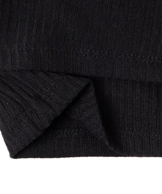 WEGO レイヤードレースアップトップス ブラック