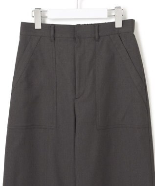 23区 【吸水速乾/UVカット/洗える】ボディシェルドライオックス ベイカー パンツ ダークブラウン系