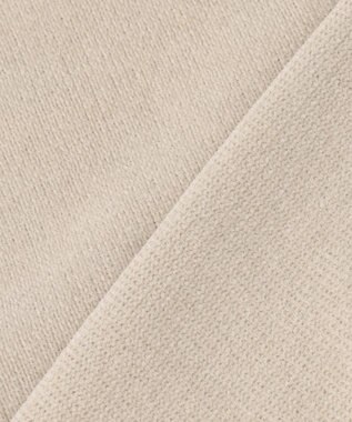 J.PRESS LADIES L CHENILLE フーデッド ニット ベージュ系