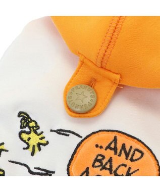 PET PARADISE スヌーピー  ペティヒート パーカー《赤屋根柄 》中型犬 大型犬 白～オフホワイト