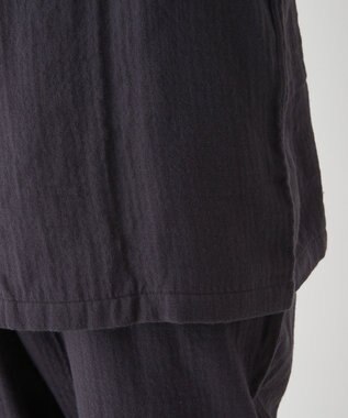 UCHINO マシュマロガーゼ ベーシック メンズパジャマ ダークグレー