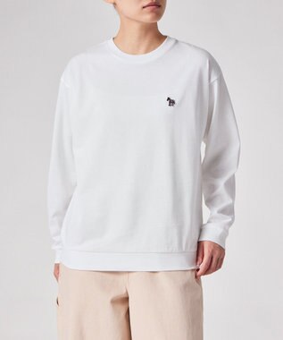 Paul Smith ゼブラ ワンポイント 長袖Tシャツ ホワイト