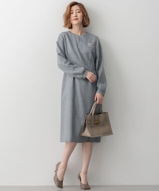 23区 【VIOLAd'ORO】イタリアンWフェイスレザー トートバッグ ベージュ系