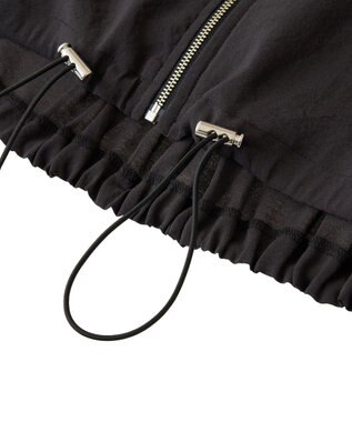 Green Parks シアーZIPベスト Black