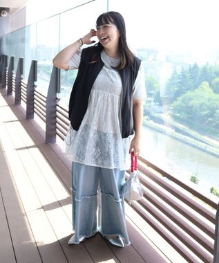 Green Parks シアーZIPベスト Black