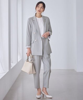 ANY L プリーツブラウス オフ