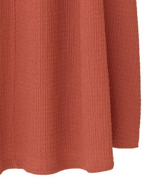 Green Parks 表面感脇リボンキャミワンピース Red