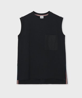 Paul Smith バック プリーツ ノースリーブ ブラック
