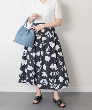 INTER-CHAUSSURES 【Oh my Sandals】チャンキーヒールレザーサンダル ブラック