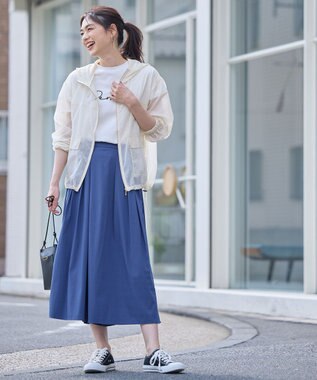  【大好評につき新色登場！/洗濯機可能/接触冷感/UVケア】清涼リラックススカーチョ