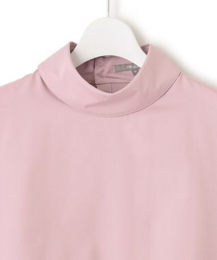 23区 【23区 lab.】ハイカウントコットン ロールアップカフス シャツ モーブピンク系