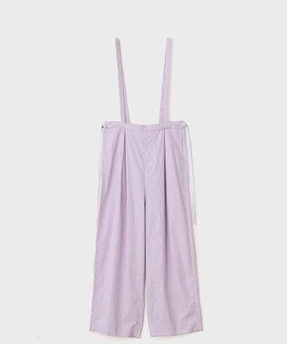 LENO SALOPETTES CANDY STRIPE / サロペット PINK