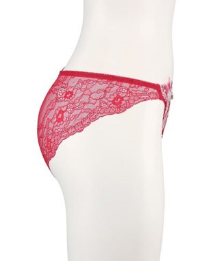 San-ai Resort（三愛水着楽園） エレガントコレクション2311バックレースショーツ【M・Lサイズ】【northerly】 レッド