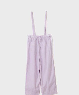 LENO SALOPETTES CANDY STRIPE / サロペット PINK