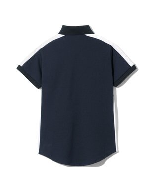 ZERO HALLIBURTON 【吸汗速乾・UVケア】 鹿の子 ラウンドヘムポロシャツ ZHG-W4A 1a 82871 ゴルフウェア ネイビー