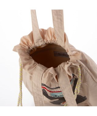 UNBILLION カシュカシュ cachecache / naabコラボ刺繍キャットトート ベージュ