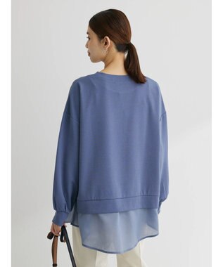 Green Parks シアードッキングチュニック Blue