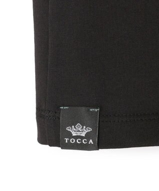 TOCCA 【接触冷感・UV90%以上カット・洗える】TNY LOGO Tシャツ ブラック系