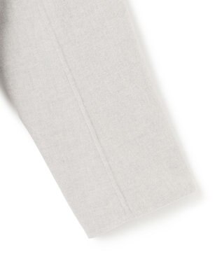 BEIGE， 【Oggi 2月号掲載】GRASSE / ストール付きリバーロングコート L Gray