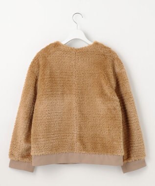 自由区 S 【カタログ掲載】ファー アウター キャメル