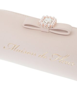 Maison de FLEUR ピンクマニアロングポーチ Light Pink