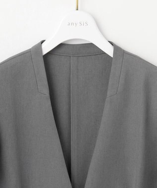 ANY SIS S 【セットアップ可】イージーケアライト ジャケット グレー