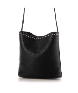 UNBILLION カシュカシュ cachecache / スタッズ付きショルダー ブラック