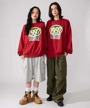 WEGO 【2025年秋冬新作/SMLXLサイズ展開/ユニセックス着用ITEM】アソートグラフィックプルオーバー 柄42